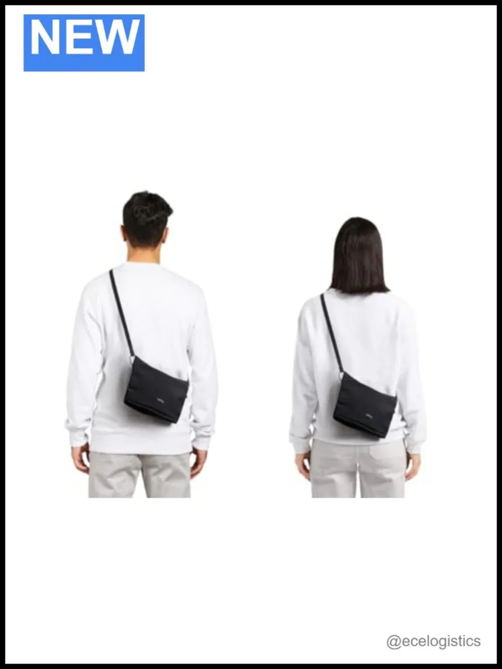 Bellroy Lite Sacoche Crossbody Bag Adjustable Strap Water Resistant Recycled